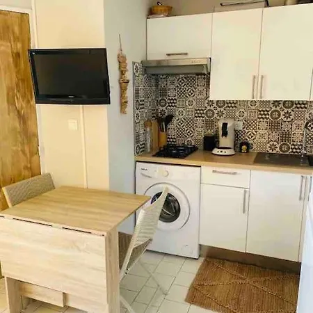 公寓 T2 Climatise A 1 Min Mer, Balcon, Piscine