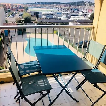 T2 Climatise A 1 Min Mer, Balcon, Piscine 公寓 阿格德