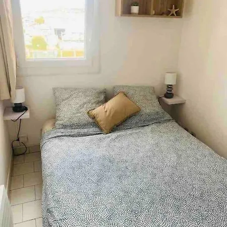 T2 Climatise A 1 Min Mer, Balcon, Piscine 公寓 *