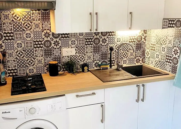 T2 Climatise A 1 Min Mer, Balcon, Piscine Daire Agde